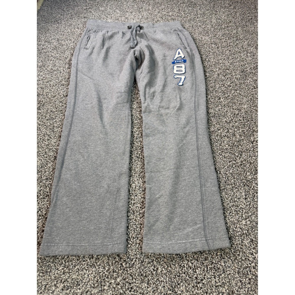Vintage Y2K Aeropostale Sweatpants Men's Size Large Gray